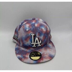 Los Angeles Dodgers 3D Comics New Era 59Fifty Fitted Multi-Color Cap Hat